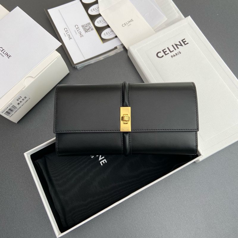 Celine  Long  wallet-Black