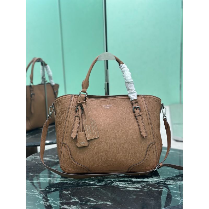 Prada Caramel Large leather tote bag