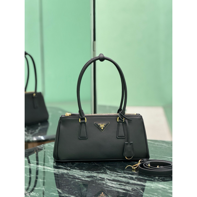 Prada Black Galleria medium leather bag