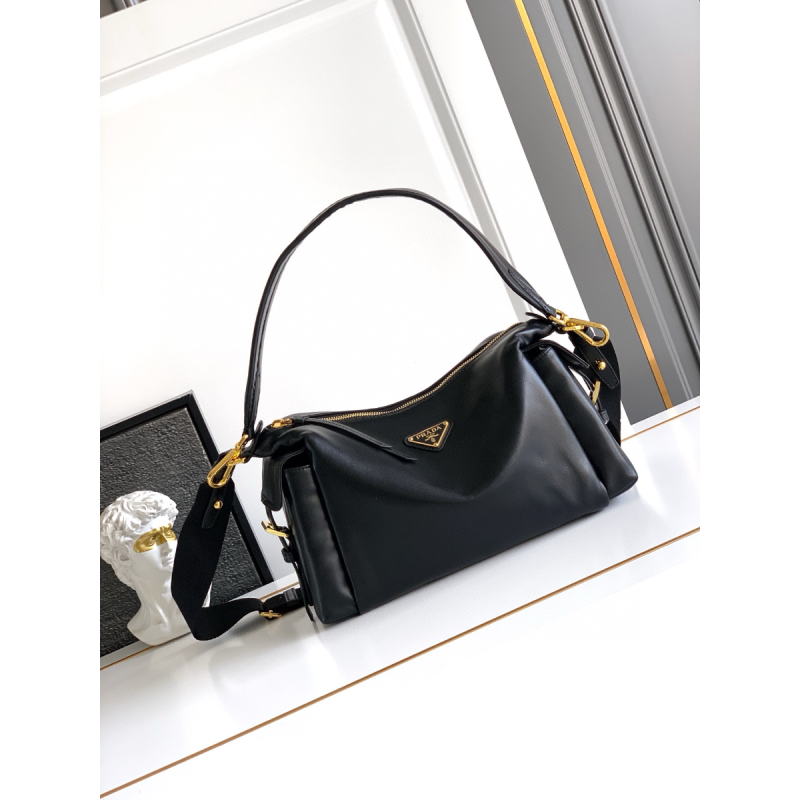 Prada Black Explore large Nappa Leather bag