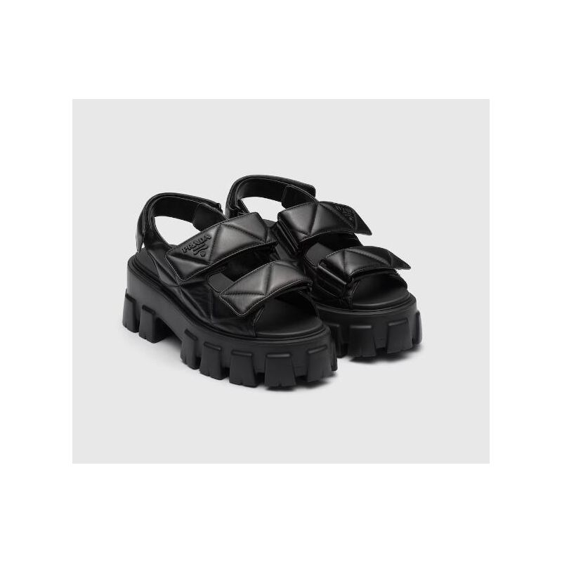 Prada leather Platform sandals , 35-41