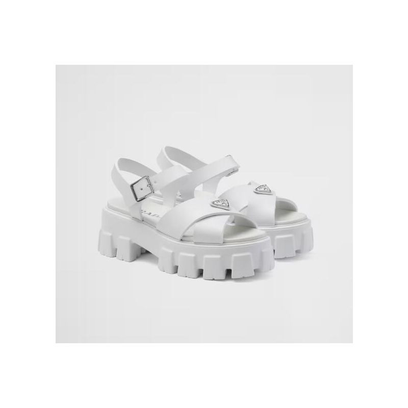 Prada Rubber Monolith sandals, 35-41