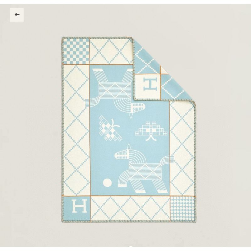 Wool & Cashmere Avalon Animaux Nattes blanket