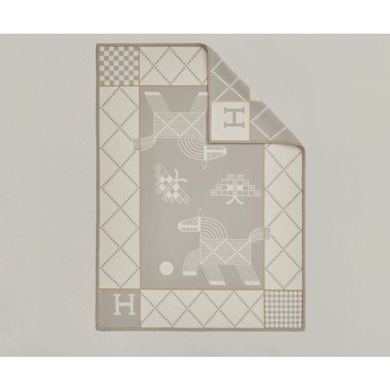 Wool & Cashmere Avalon Animaux Nattes blanket