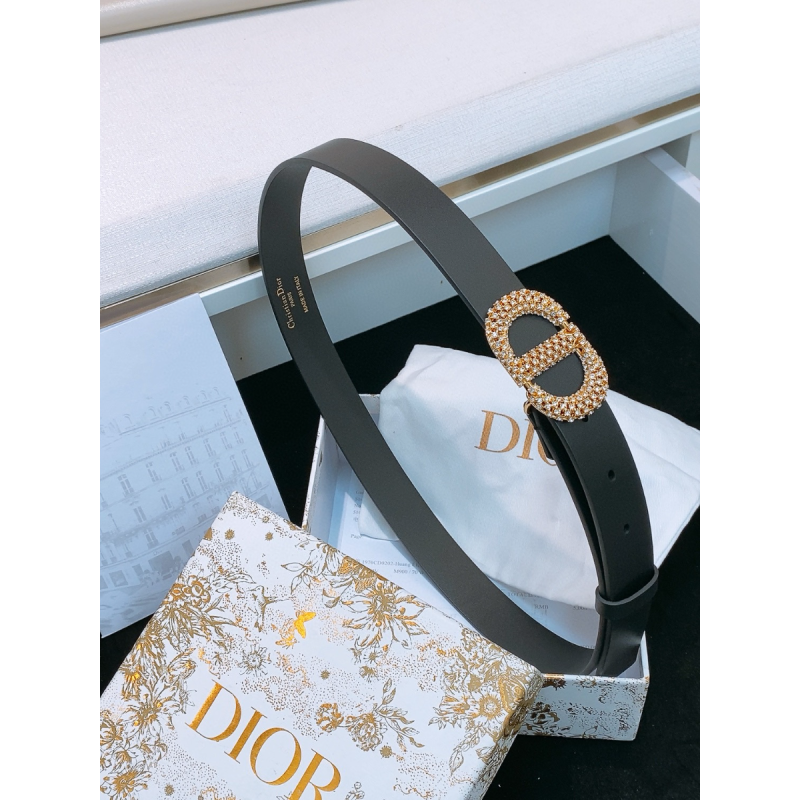 Dior Leather Belt 2.5cm