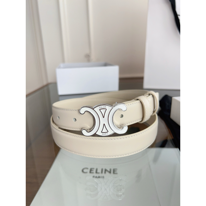 Celine Triomphe Belt 25mm 