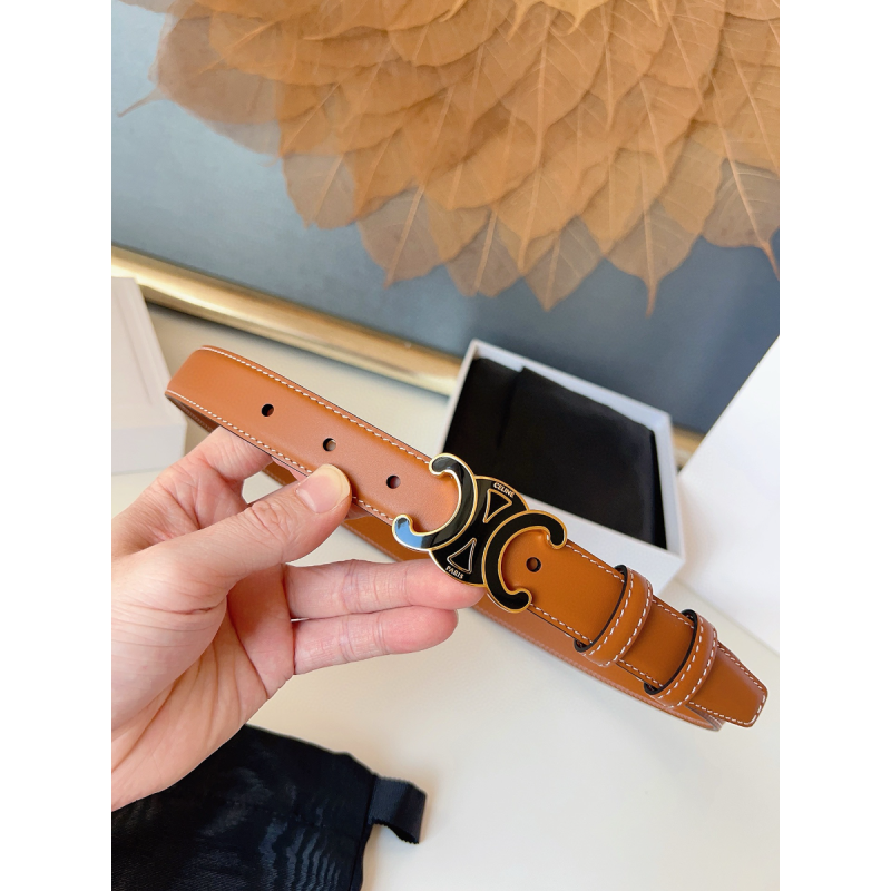 Celine Triomphe Belt 25mm 