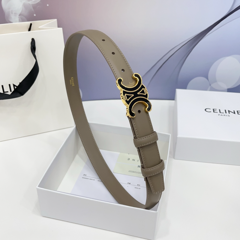 Celine Triomphe Belt 25mm 