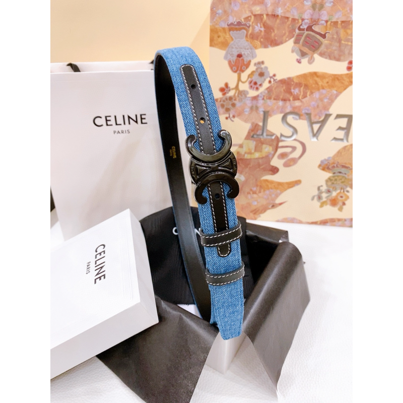 Celine Triomphe Belt 25mm