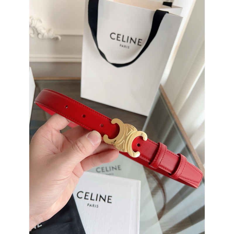 Celine Triomphe Belt 25mm