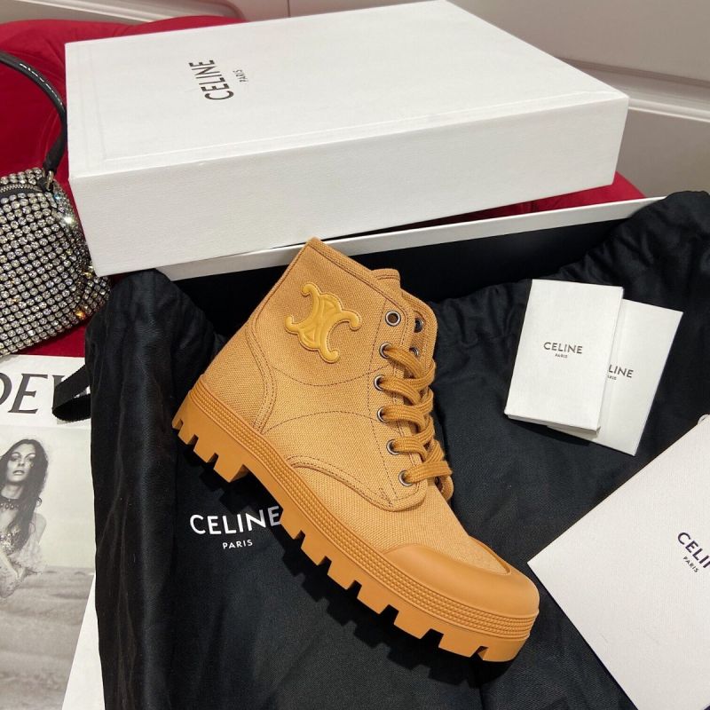 Celine Bulky Lace-up Unisex Boots, Size 35-46