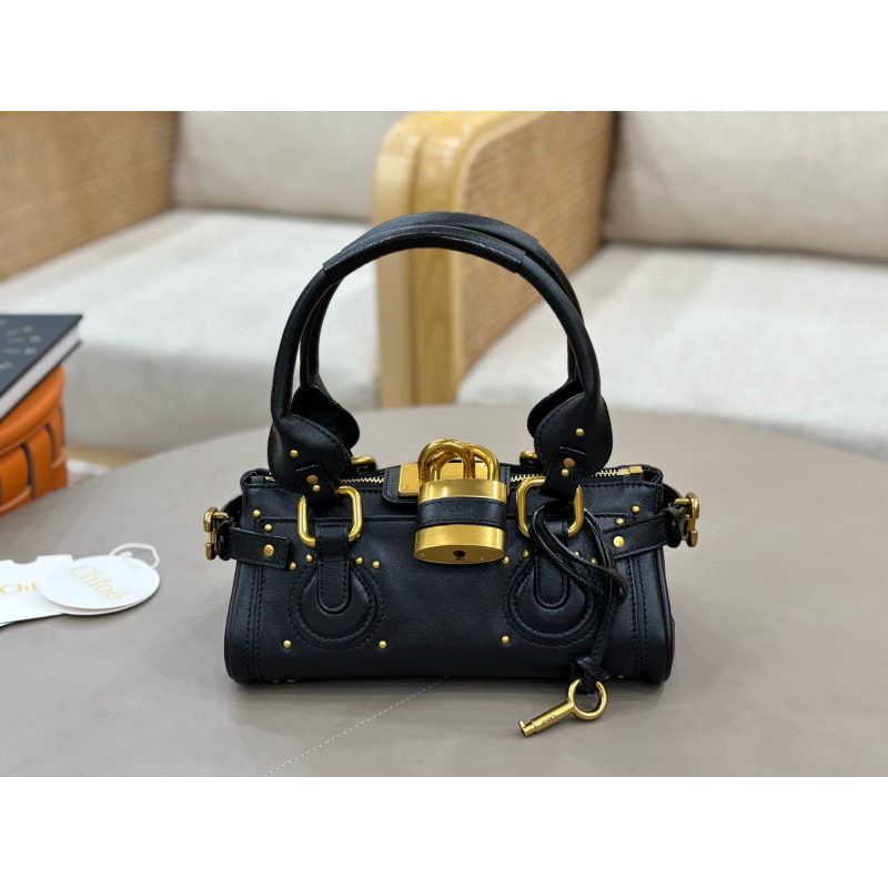 Chloe Paddington Small Bag-Black