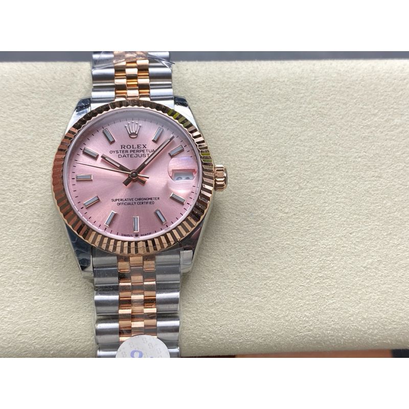 Rolex Lady Datejust 28mm, 31mm, Oystersteel,  18k rose gold
