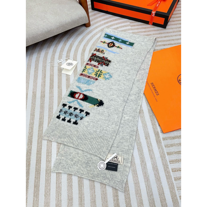 Hermes Cashmere Scarf