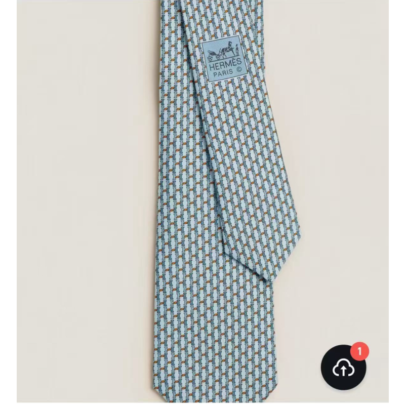 Hermes Silk Men's Tie