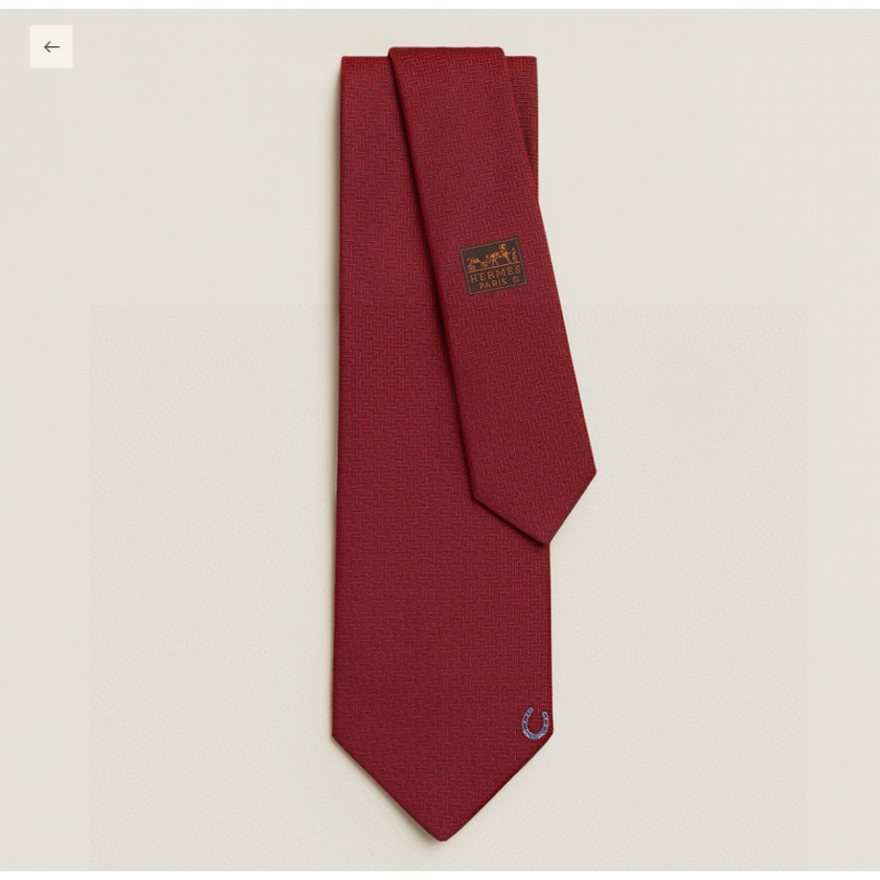 Hermes Silk Men's Tie