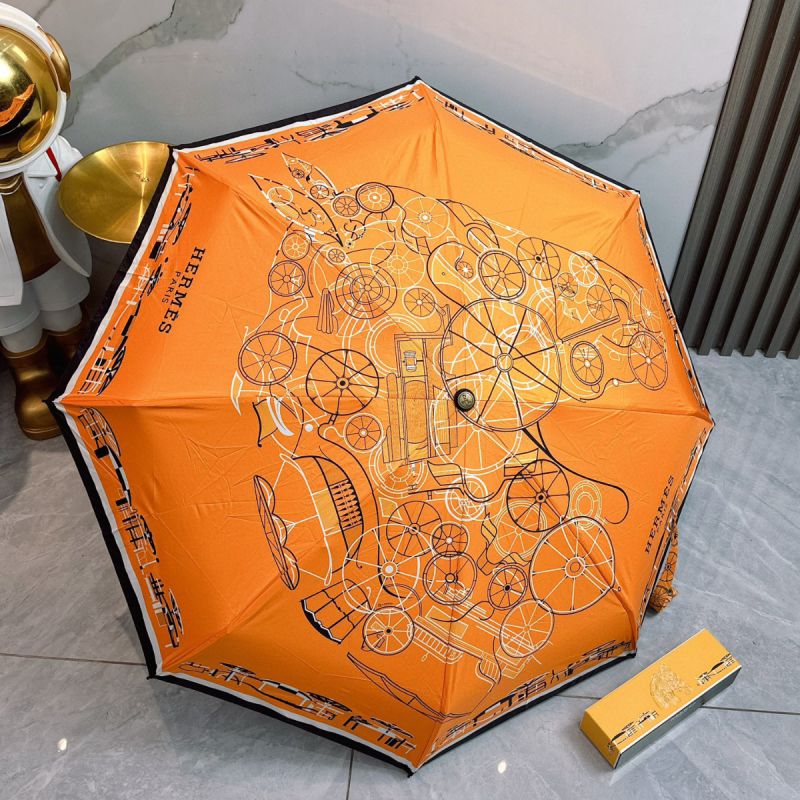 Hermes Folding Umbrella