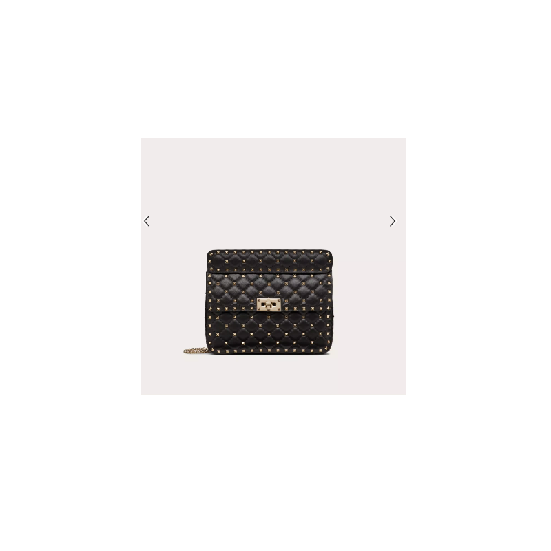 Medium Nappa Rockstud Spike Bag