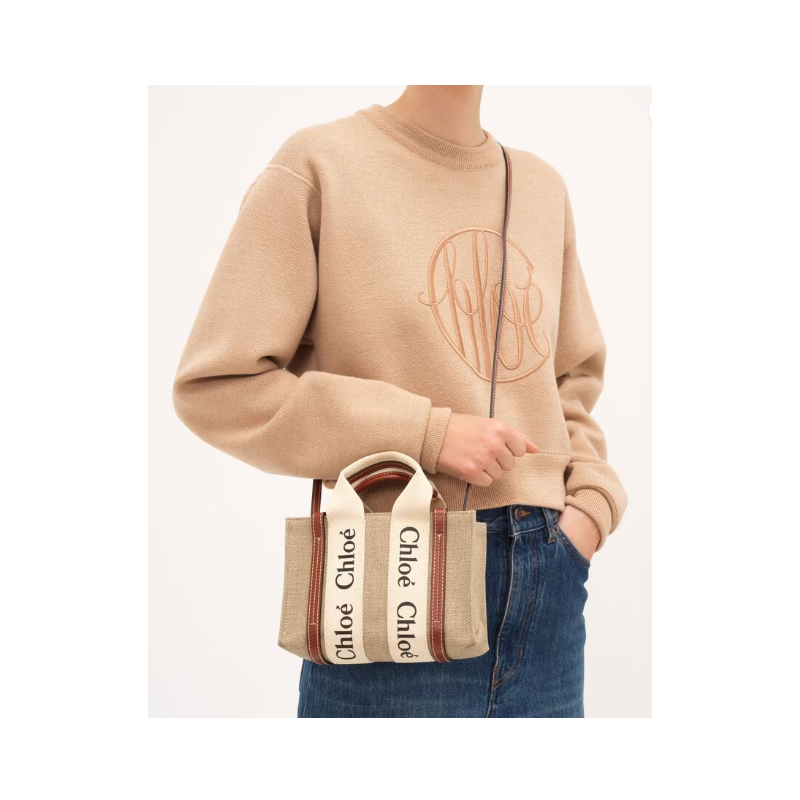 Chloe Mini Woody tote