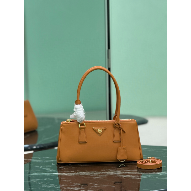 Prada Oranage Galleria medium leather bag