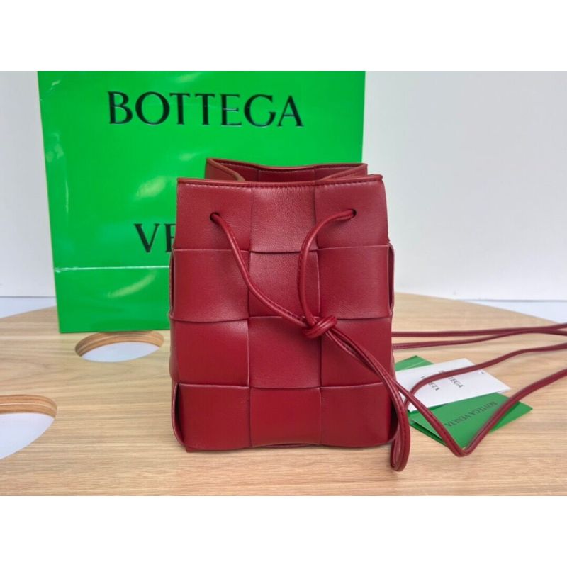 Bottega Veneta Small Cassette Cross-Body Bucket