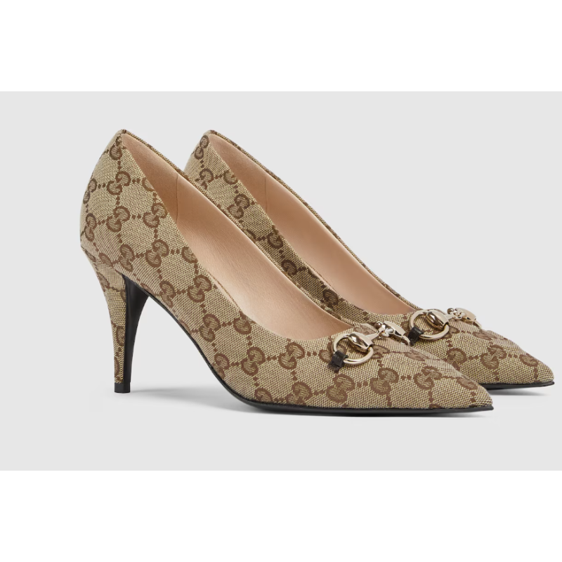 Women's pump with Horsebit