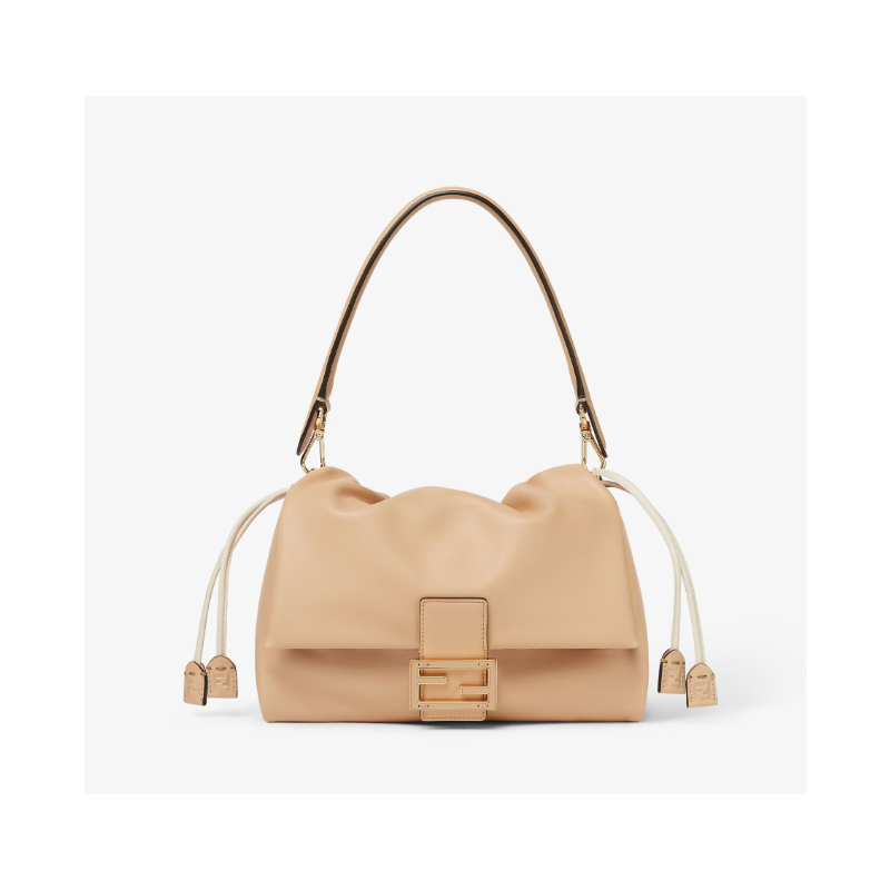 Fendi Mamma Baguette Medium-Sand