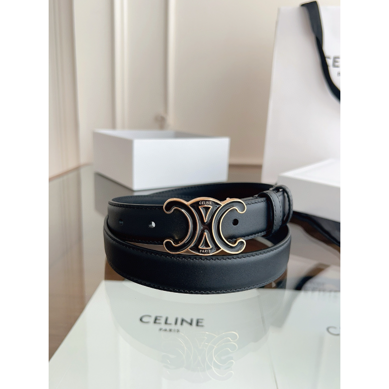 Celine Triomphe Belt 25mm 