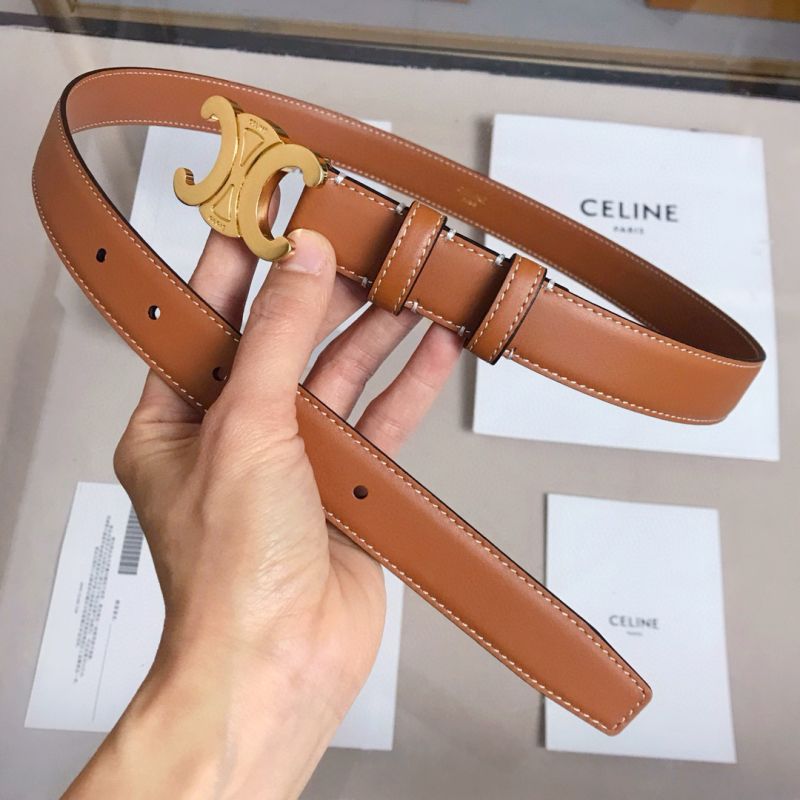 Celine Triomphe Belt 25mm 