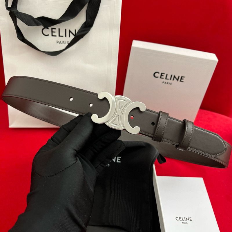 Celine Triomphe Belt 30mm