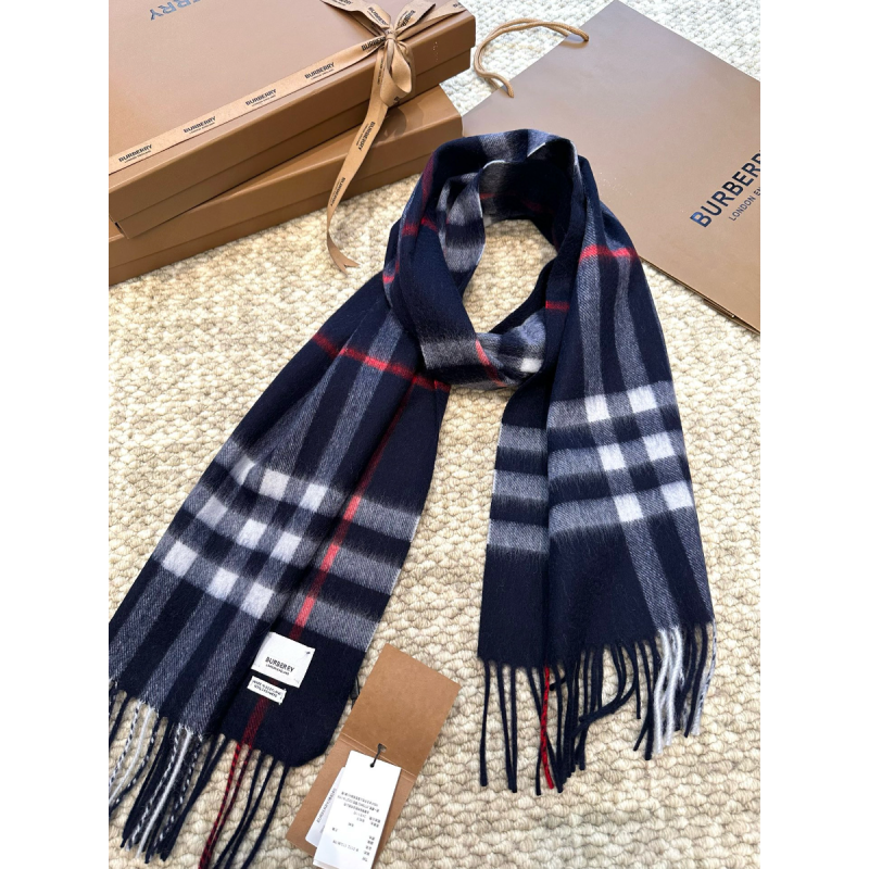 Burberry Check Cashmere Scarf