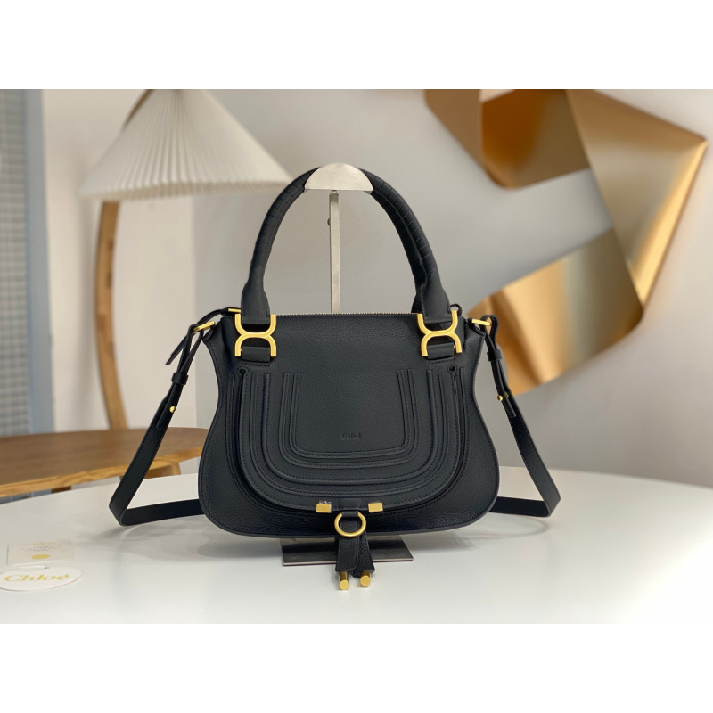 Chloe Marcie Small Bag-Black