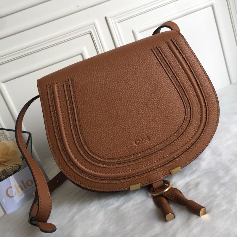 Chloe Marcie Small Saddle Bag