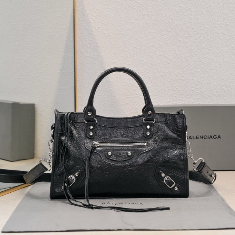 Balenciaga Le City Small Handbag-Black