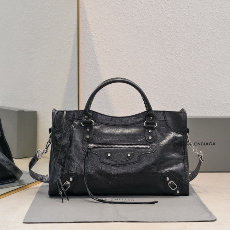 Balenciaga Le City Medium Handbag-Black